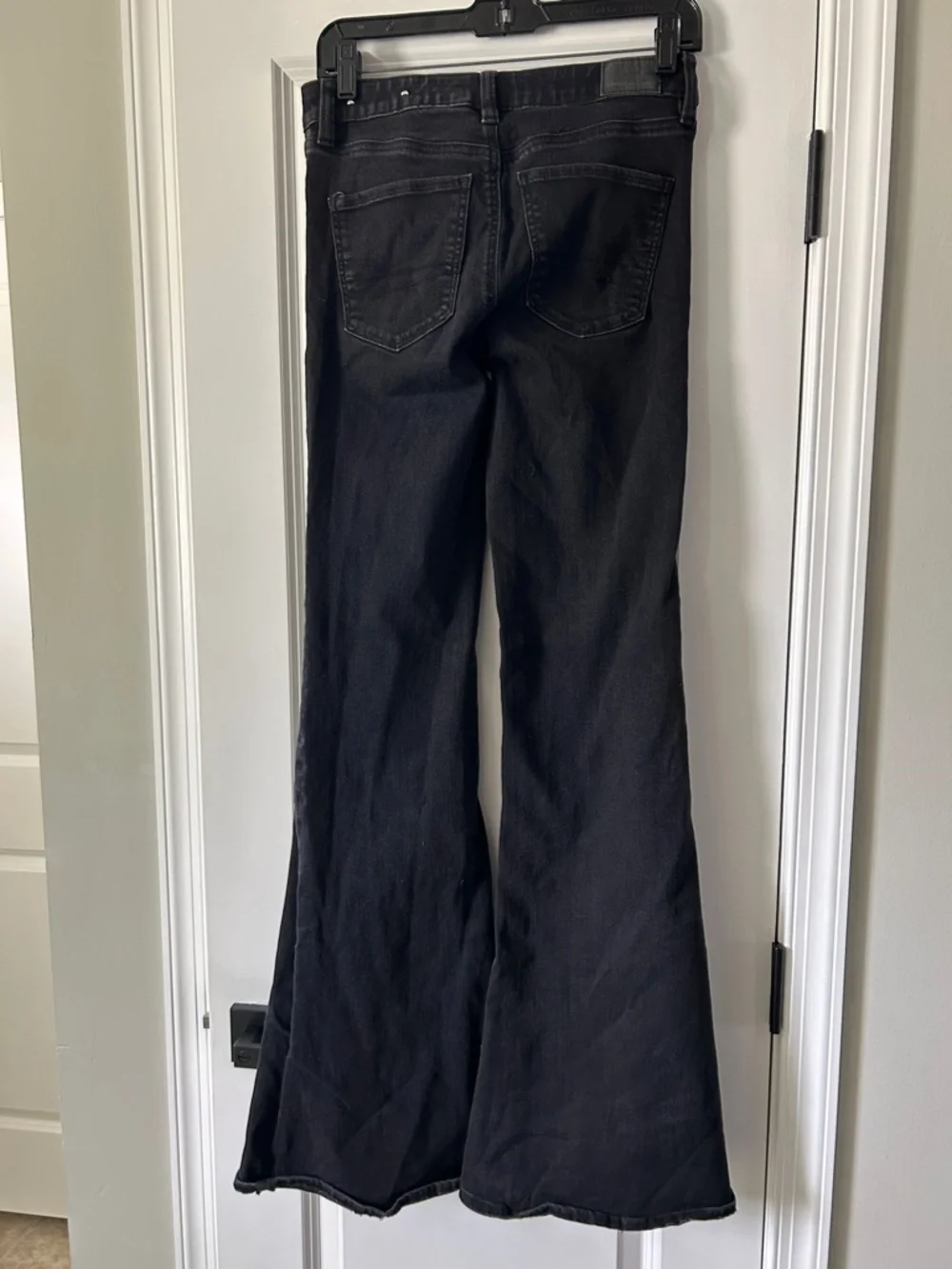 American Eagle Outfitters Black Flare Jeans